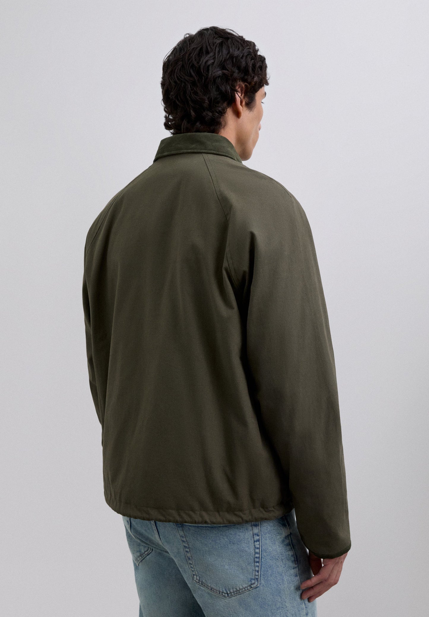 COTTON JACKET WITH HOOD