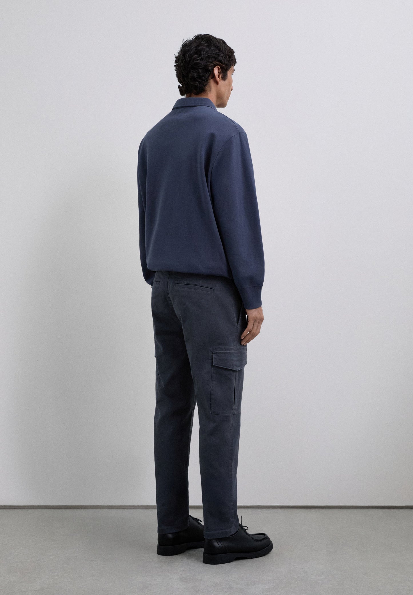 CARGOHOSE IM CROPPED-FIT