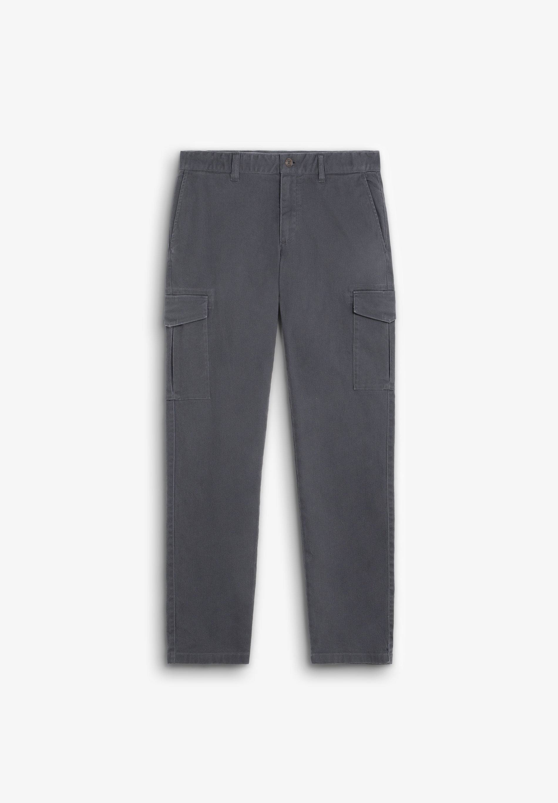 CROPPED FIT CARGO TROUSERS