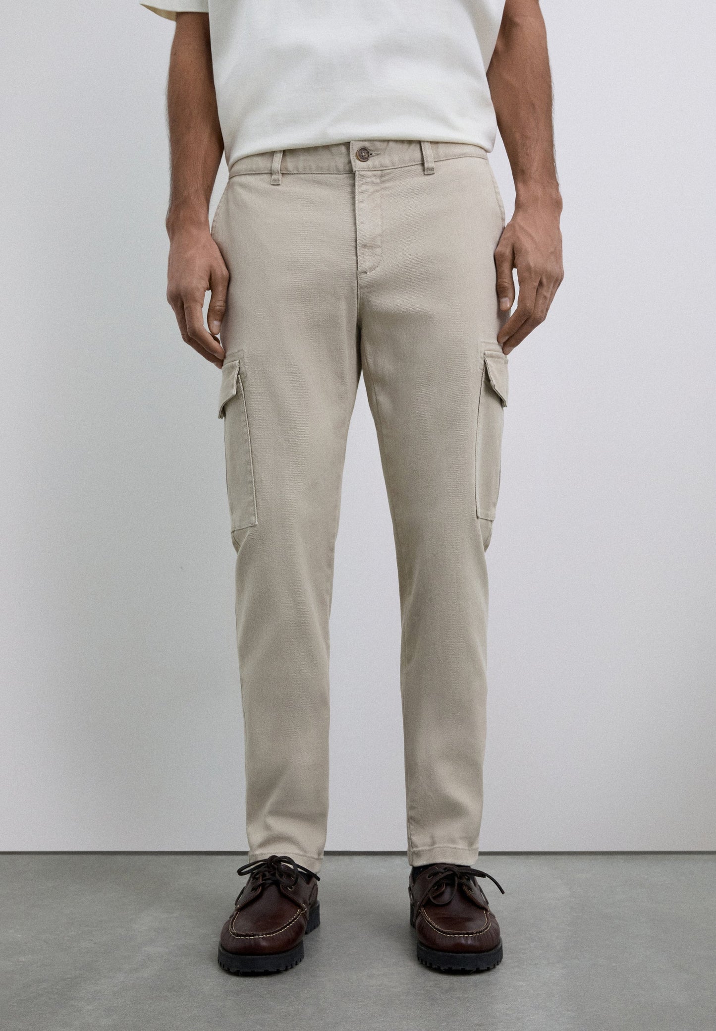 PANTALON CARGO CROPPED FIT