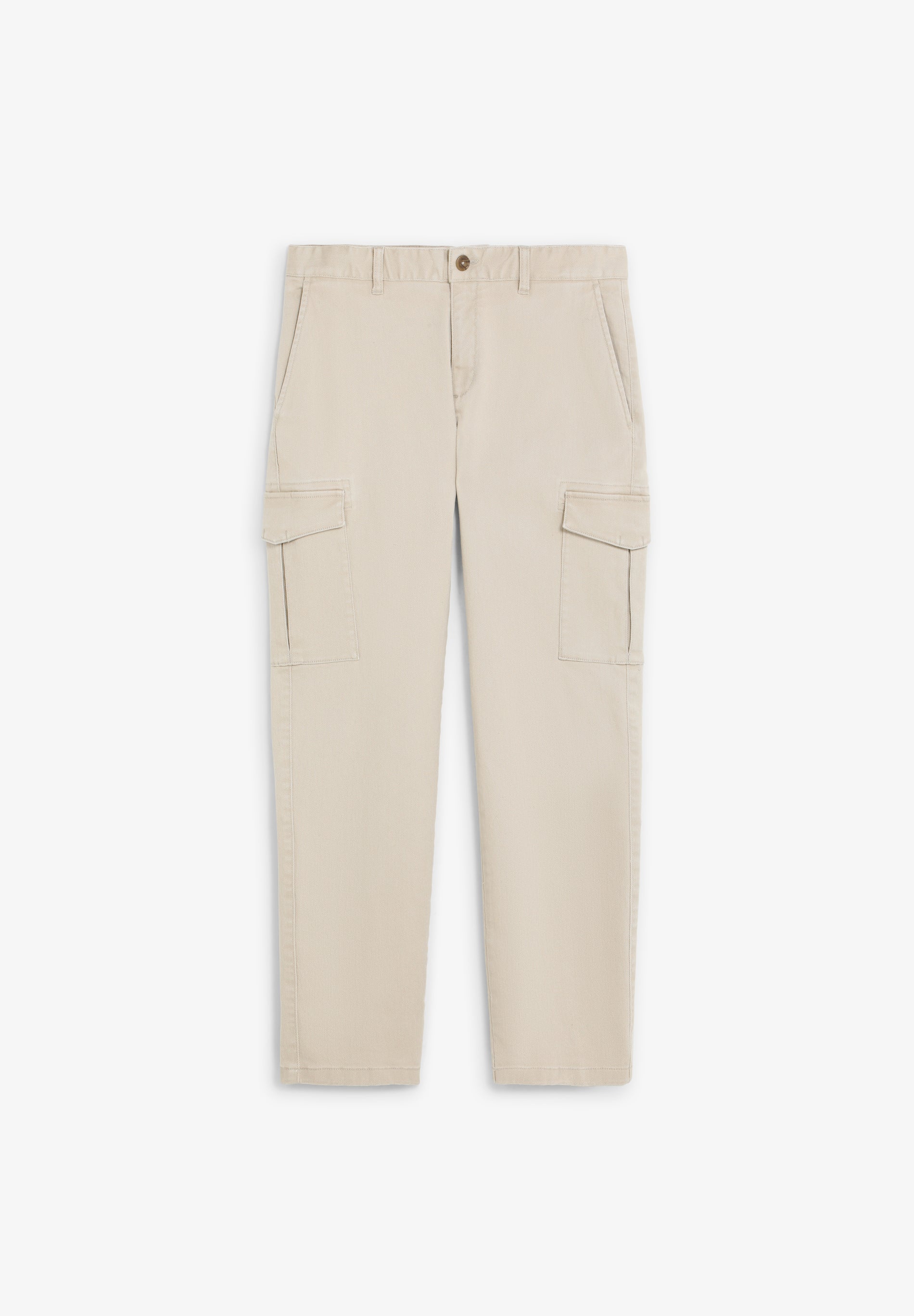 CROPPED FIT CARGO TROUSERS