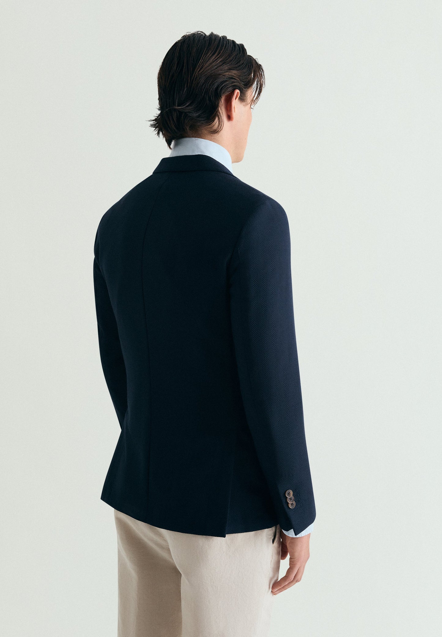 VESTE UNIE LAINE