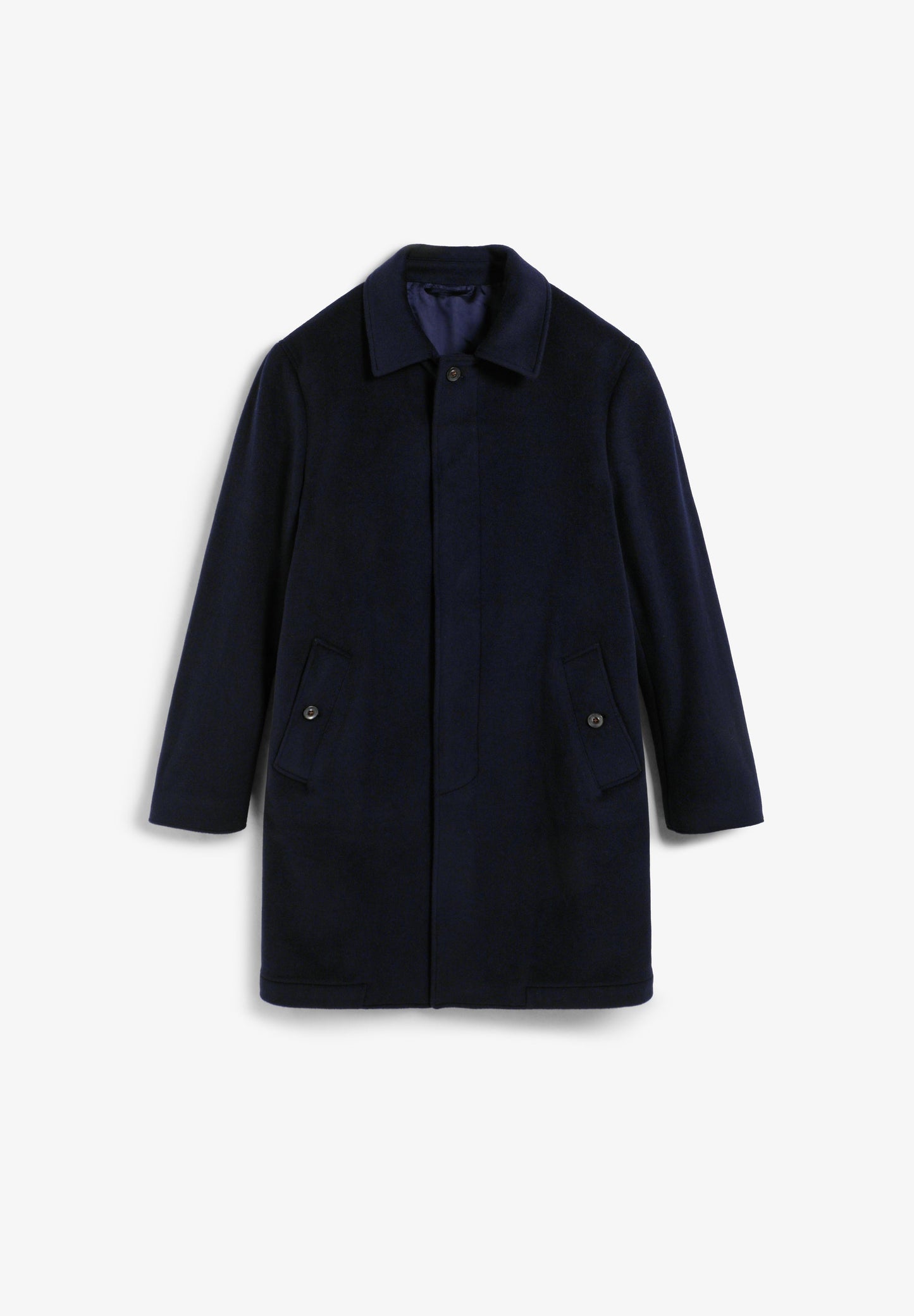 MANTEAU LONG MÉLANGE LAINE