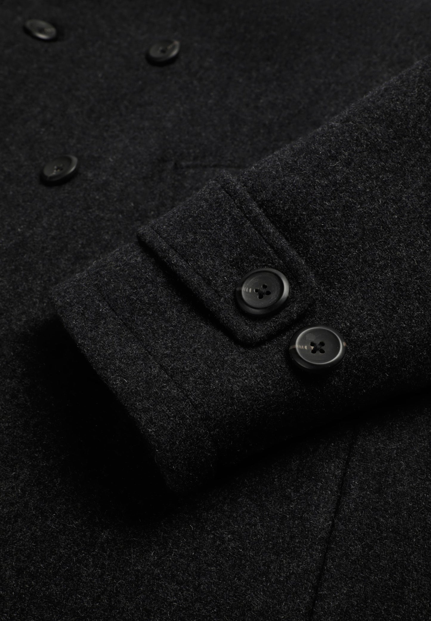 MANTEAU CROISÉ LAINE