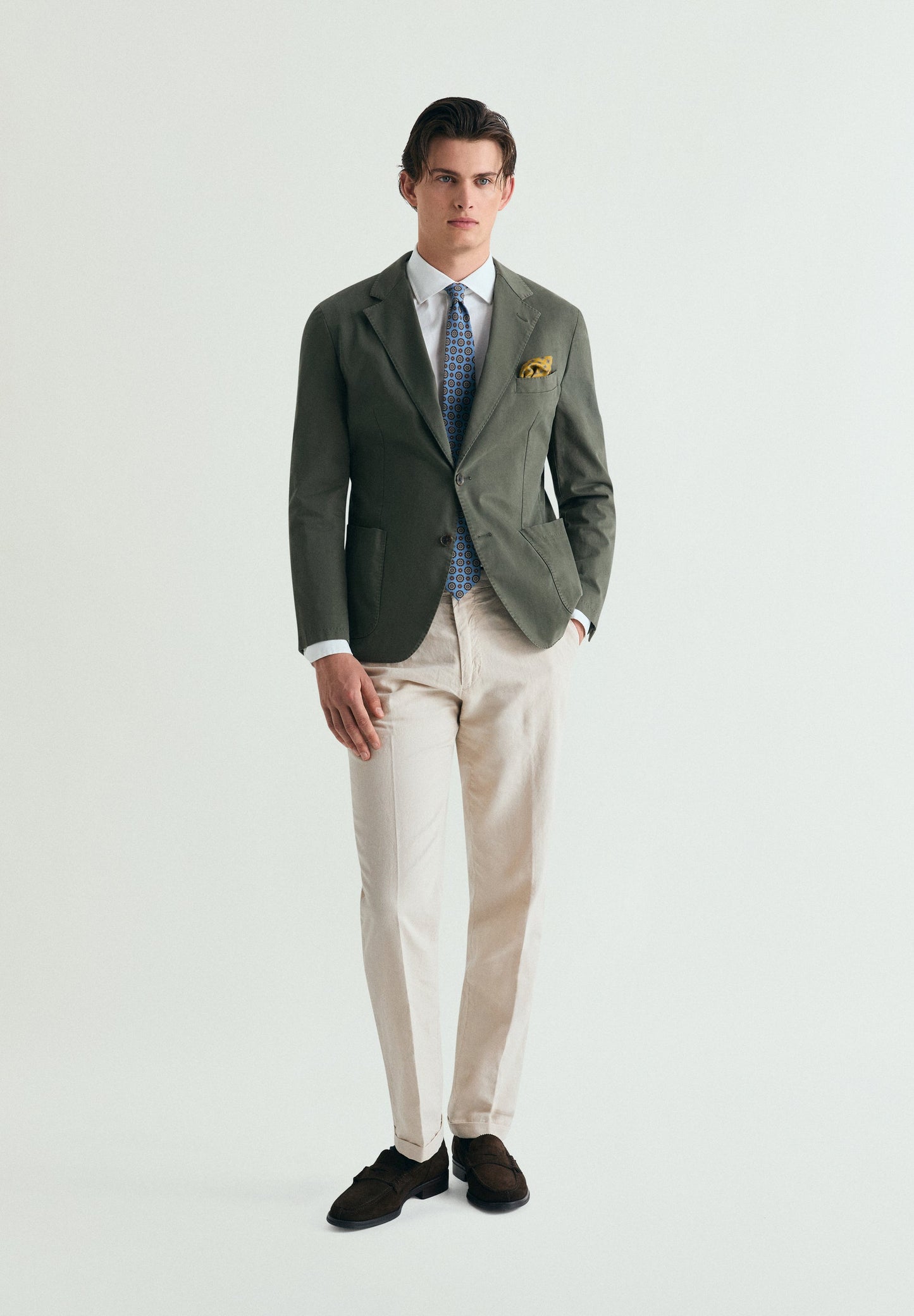 BLAZER AUS BAUMWOLLE