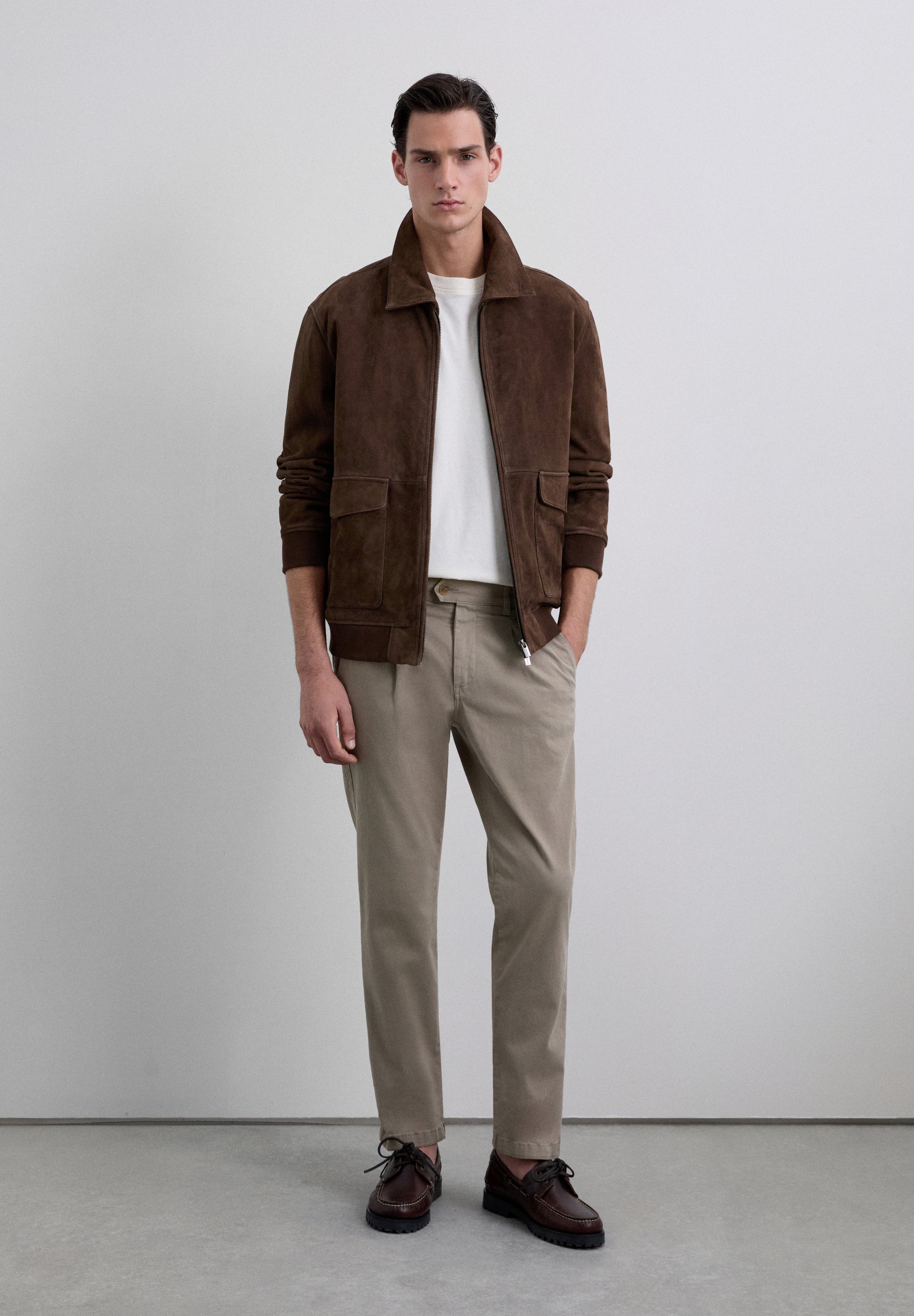 PANTALON CHINO PINCES