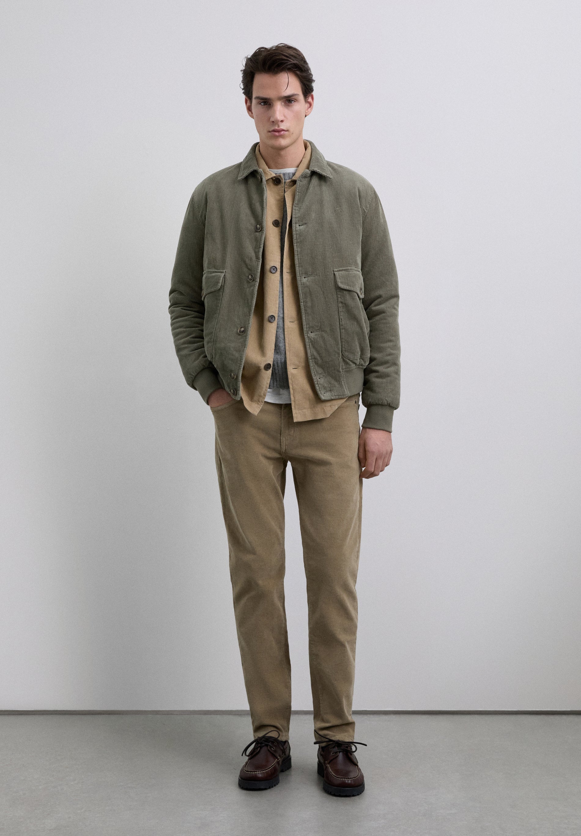 SCFIVE POCKETS CORDUROY PANTS