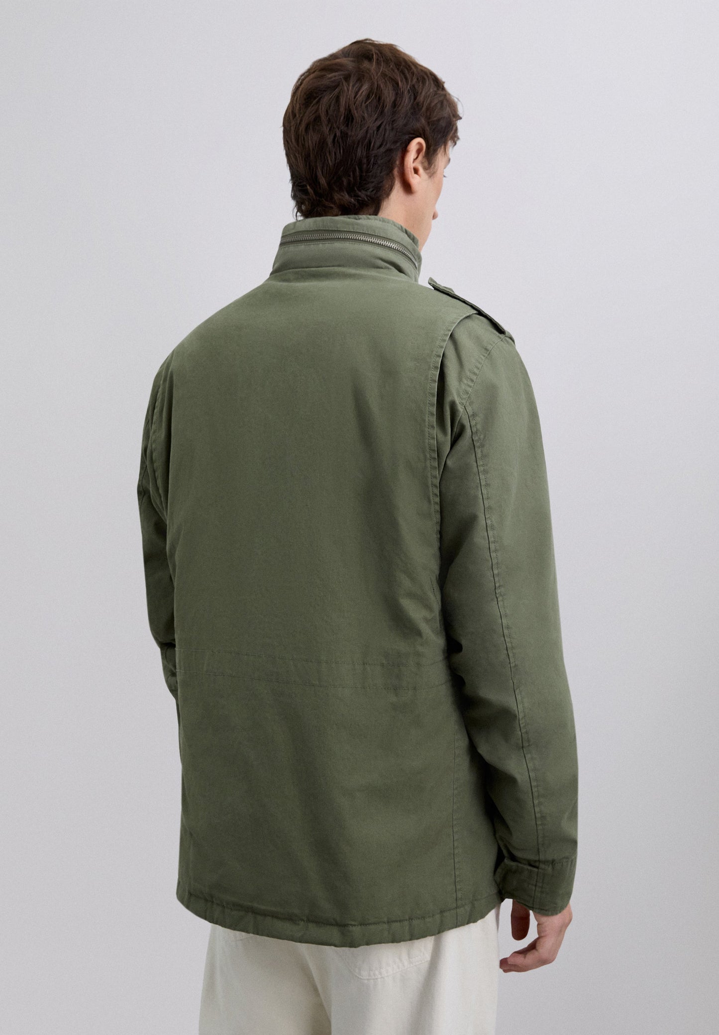 BLOUSON CAPUCHE MILITAIRE