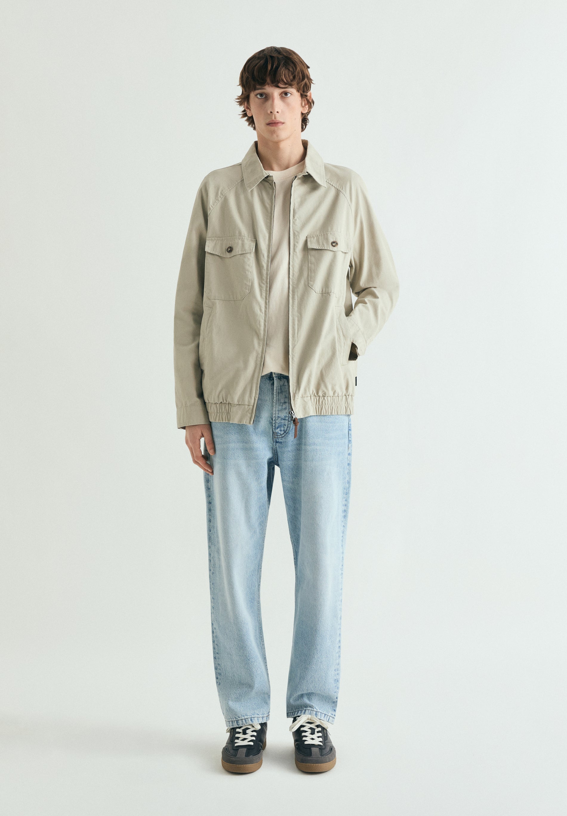 BLOUSON BOMBER MANCHES RAGLAN