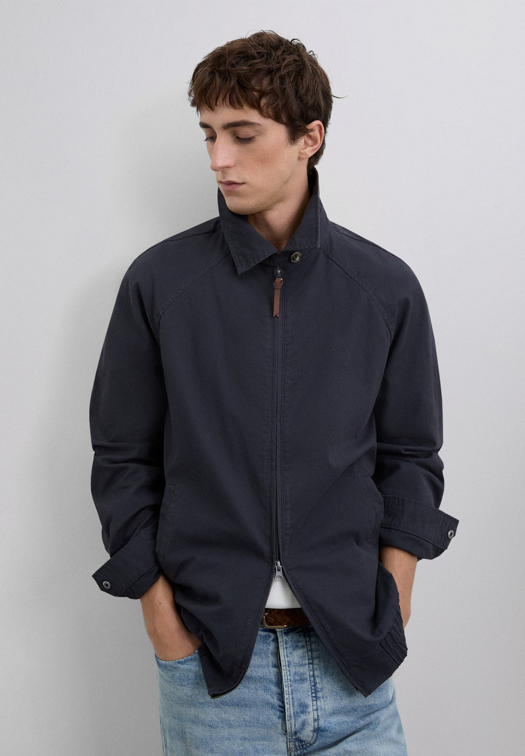 CHAQUETA BOMBER LOGO - Scalpers