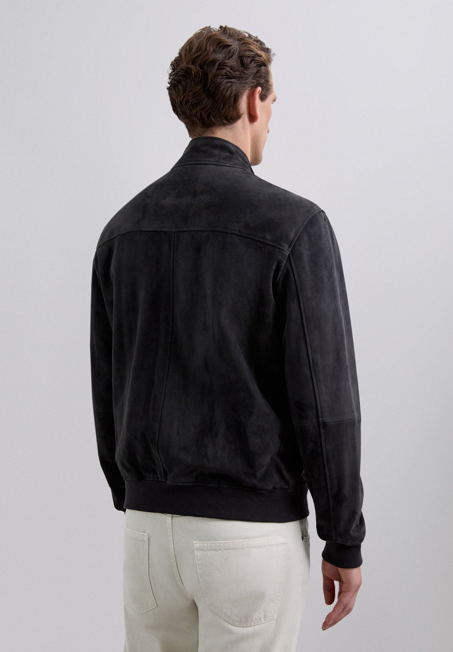 CARDIGAN AUS ZIEGENLEDER