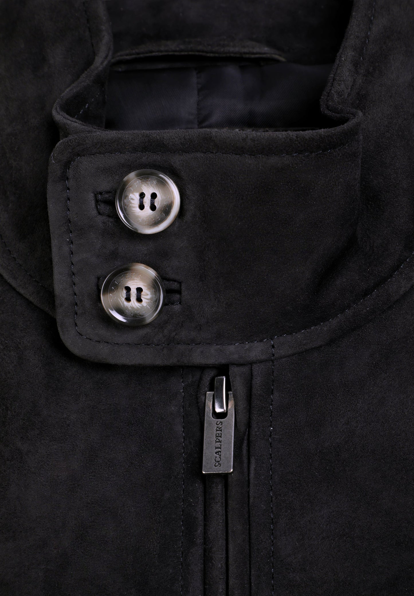 CARDIGAN AUS ZIEGENLEDER