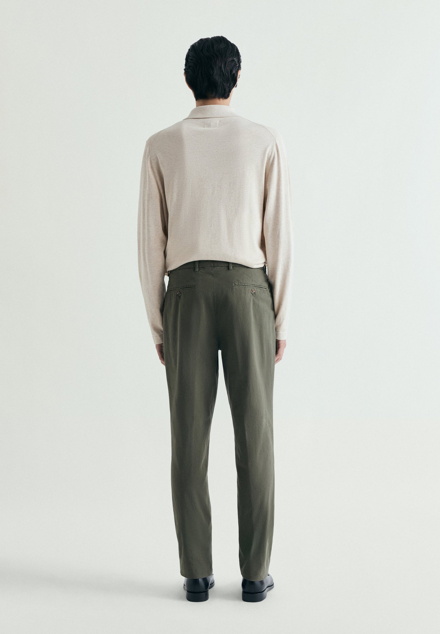 PANTALONI CHINO PINCE