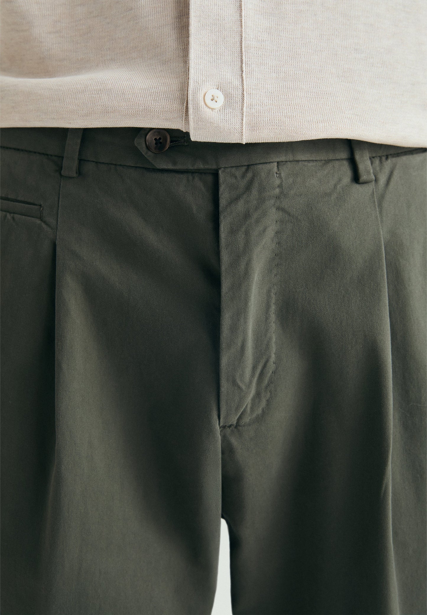PANTALONI CHINO PINCE