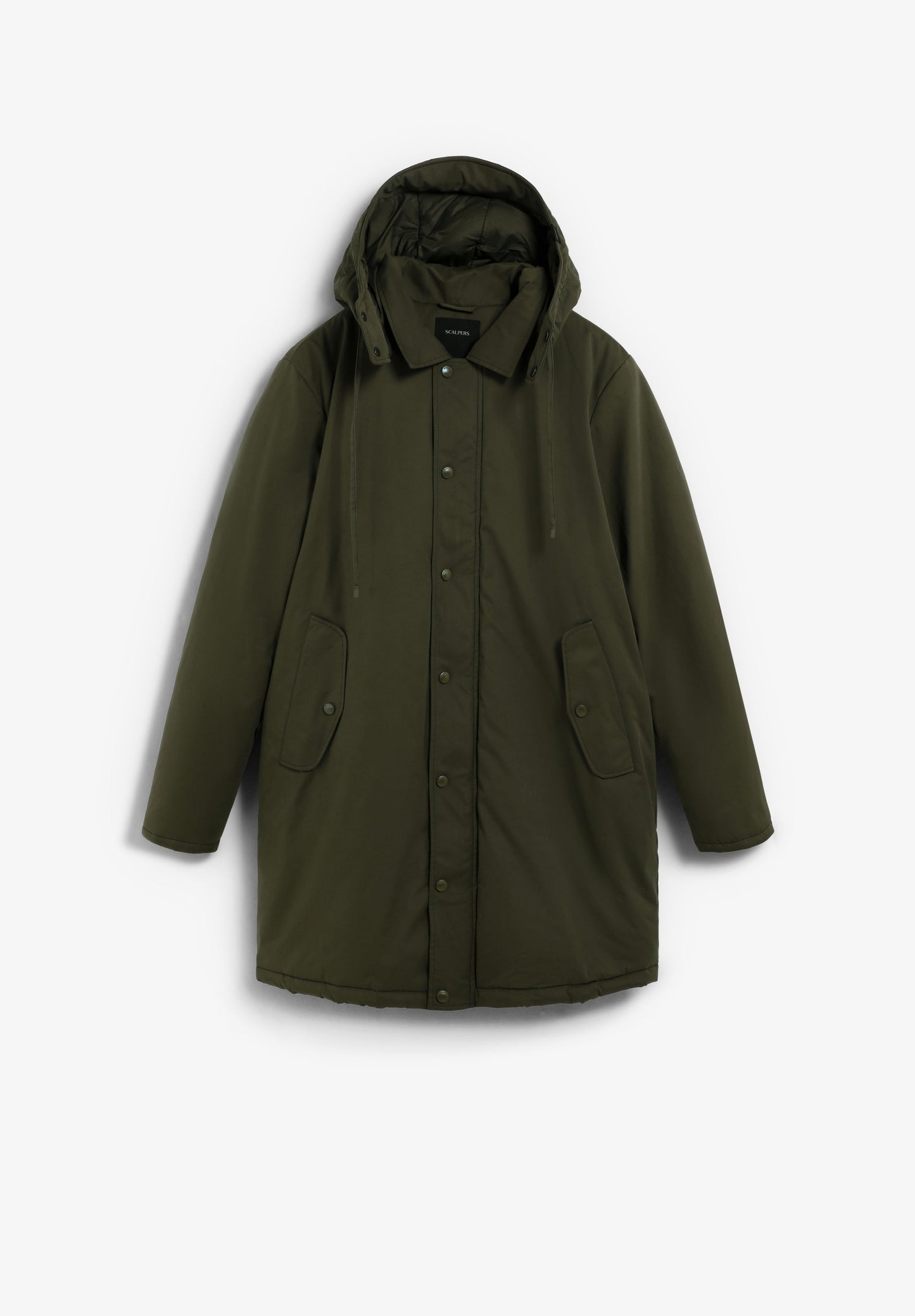 PARKA WITH DETACHABLE HOOD