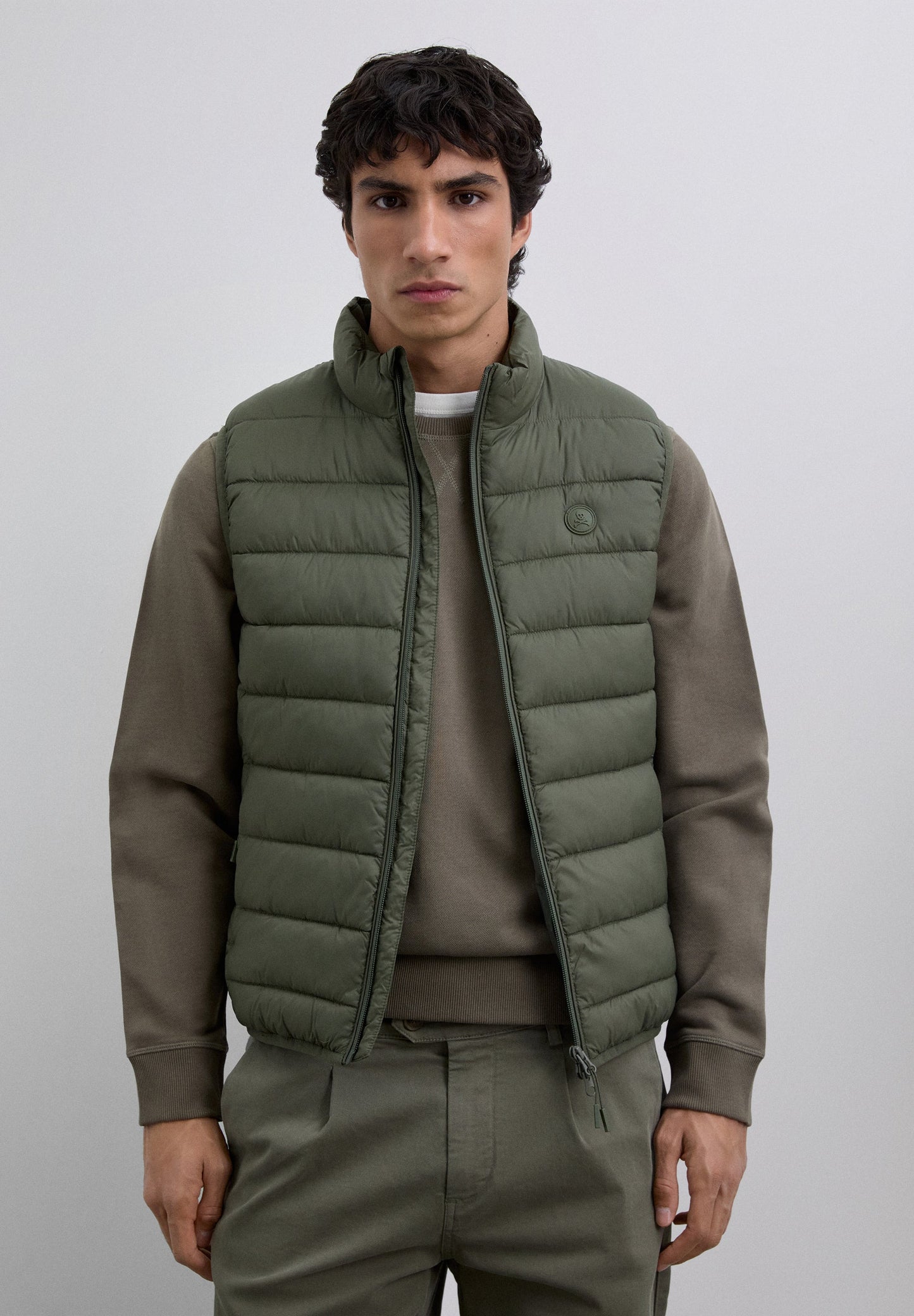 GEWATTEERDE BODYWARMER LICHT