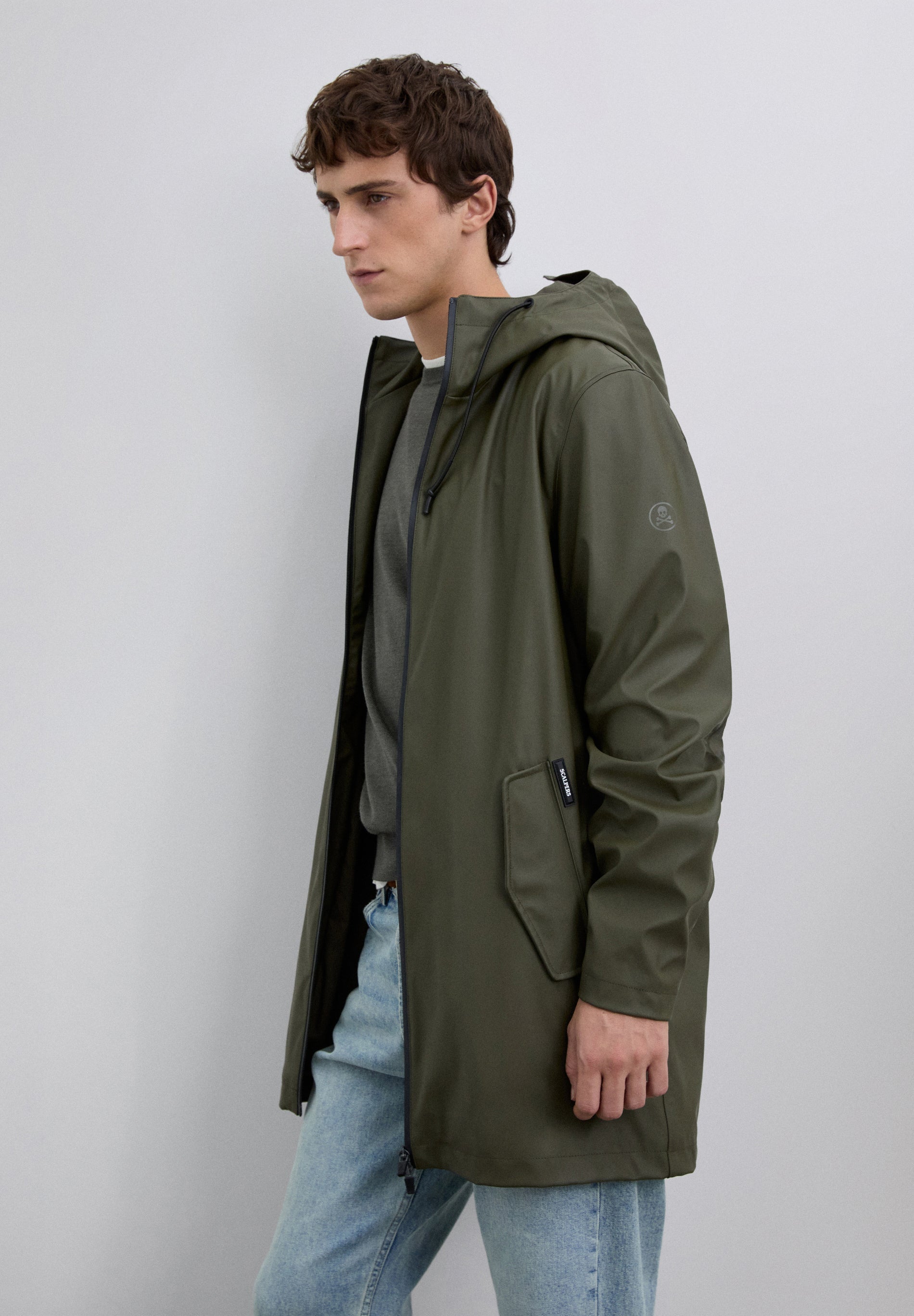 MANTEAU IMPERMÉABLE LOGO