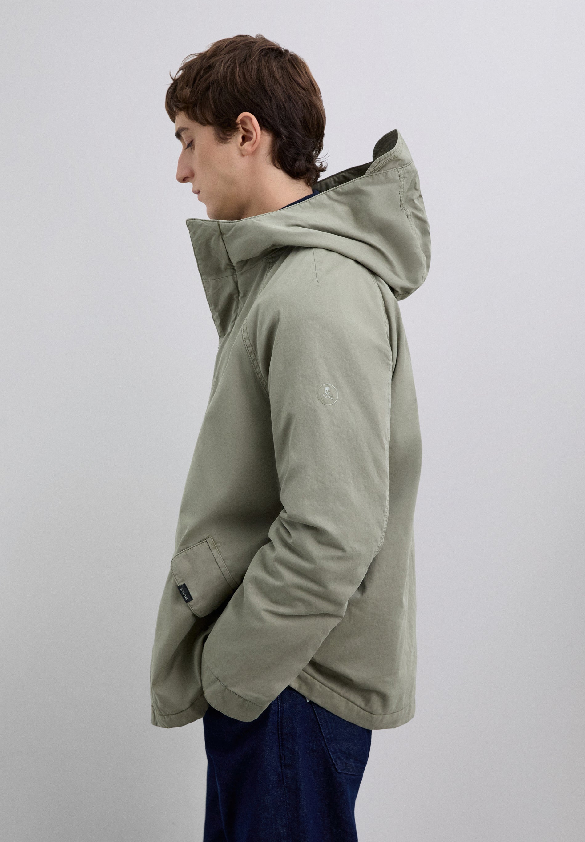 PARKA AUS BAUMWOLLE MIT KAPUZE