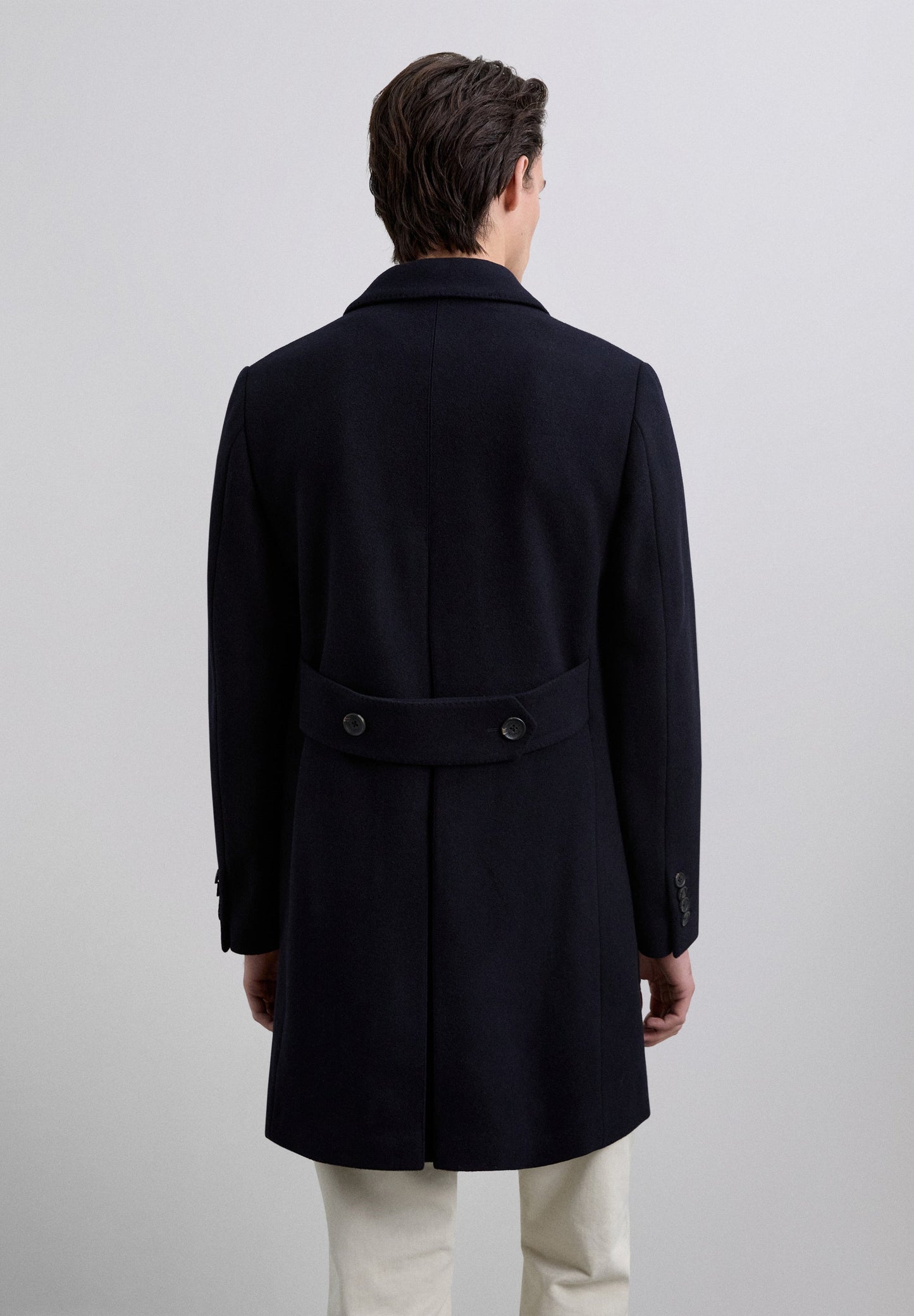 MANTEAU CROISÉ LAINE
