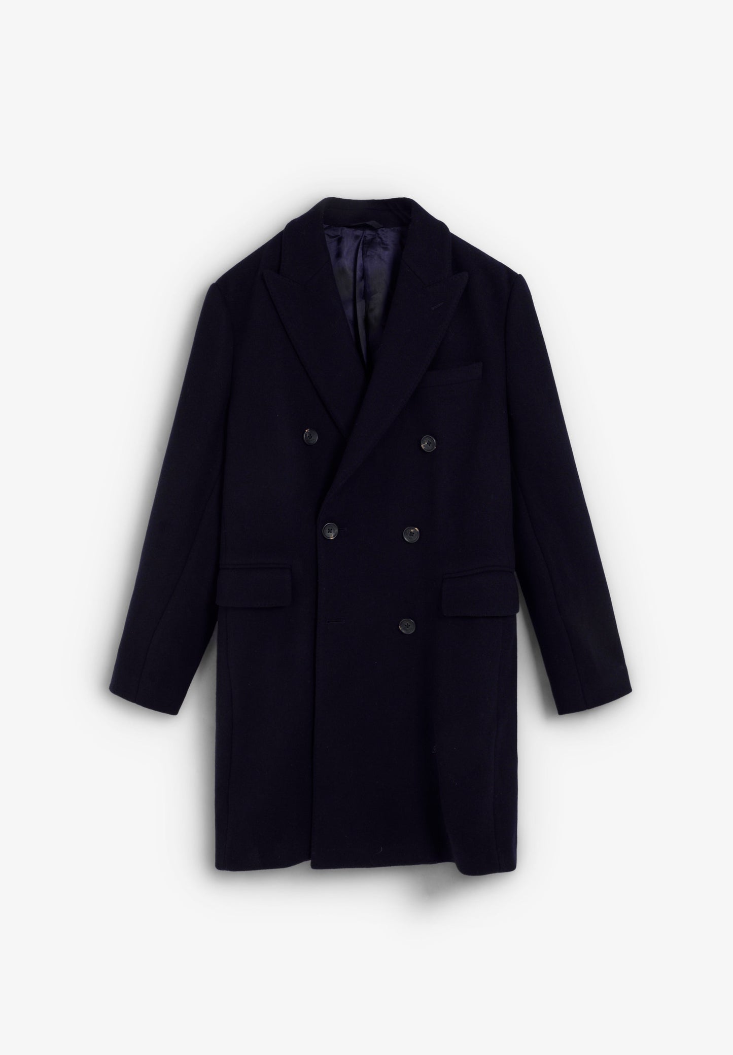 MANTEAU CROISÉ LAINE