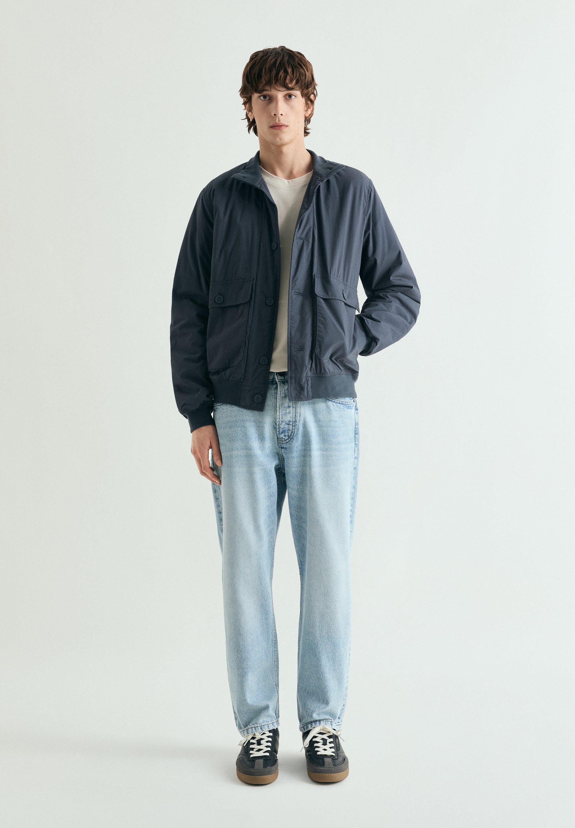 VESTE BOUTONNÉE POCHES