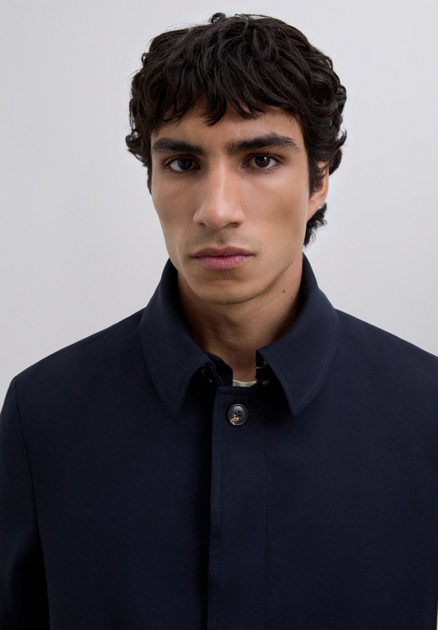 100% WOOL TRENCH COAT