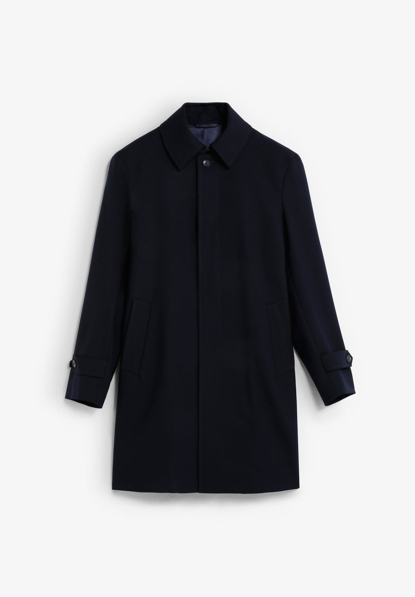 100% WOOL TRENCH COAT