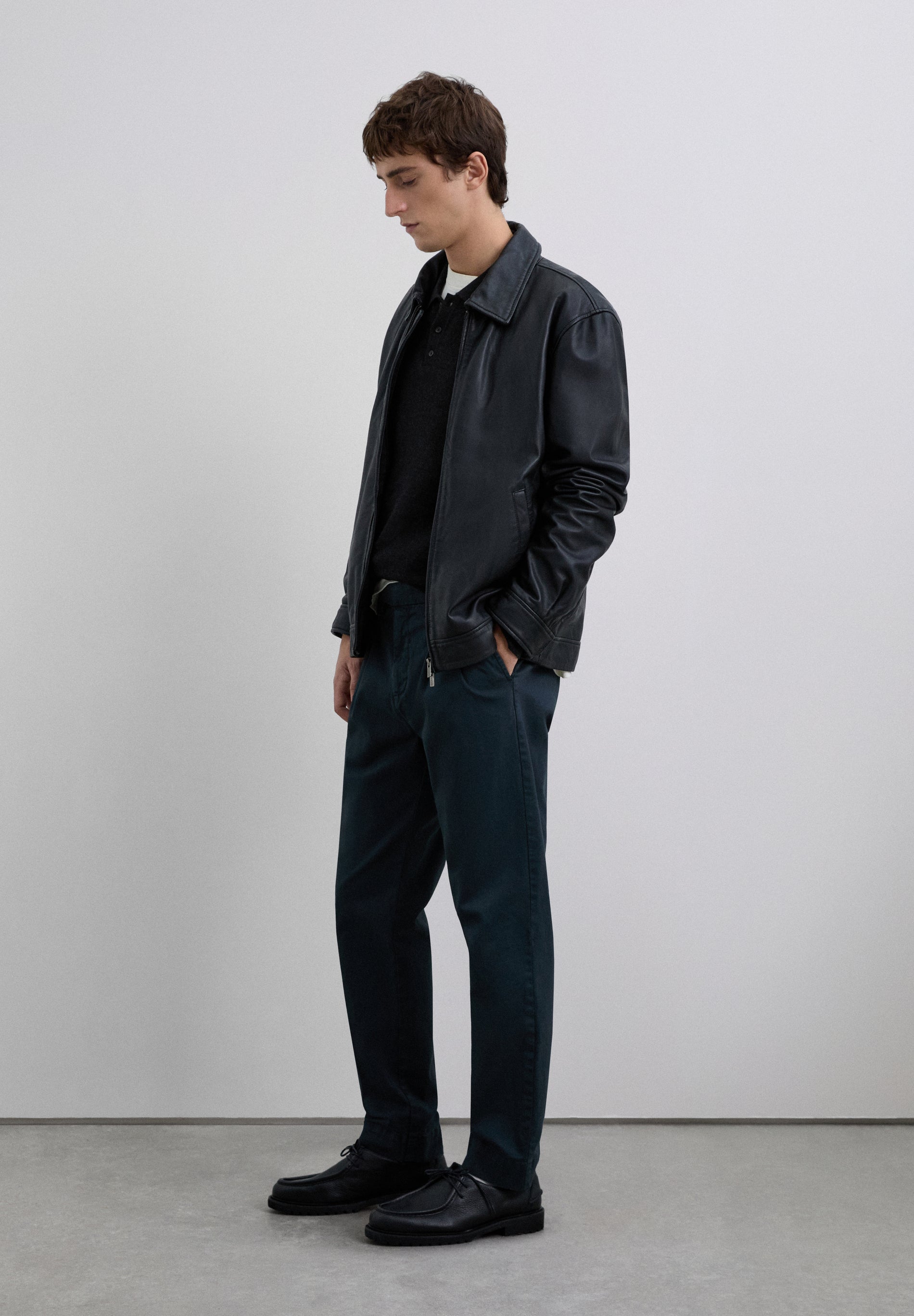 PANTALÓN DOBLE PINZA ALGODÓN - Scalpers