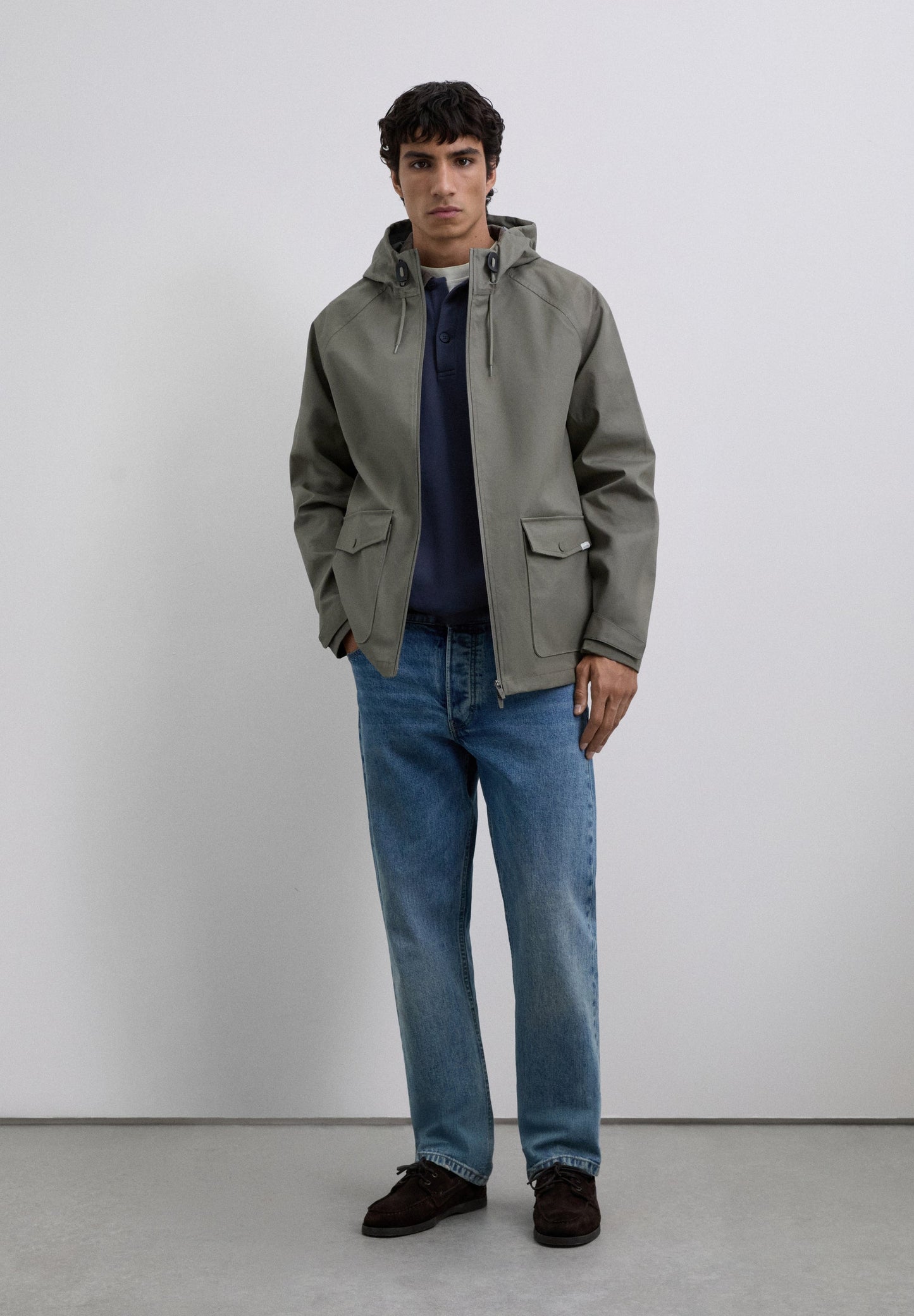 VESTE IMPERMÉABLE LOGO