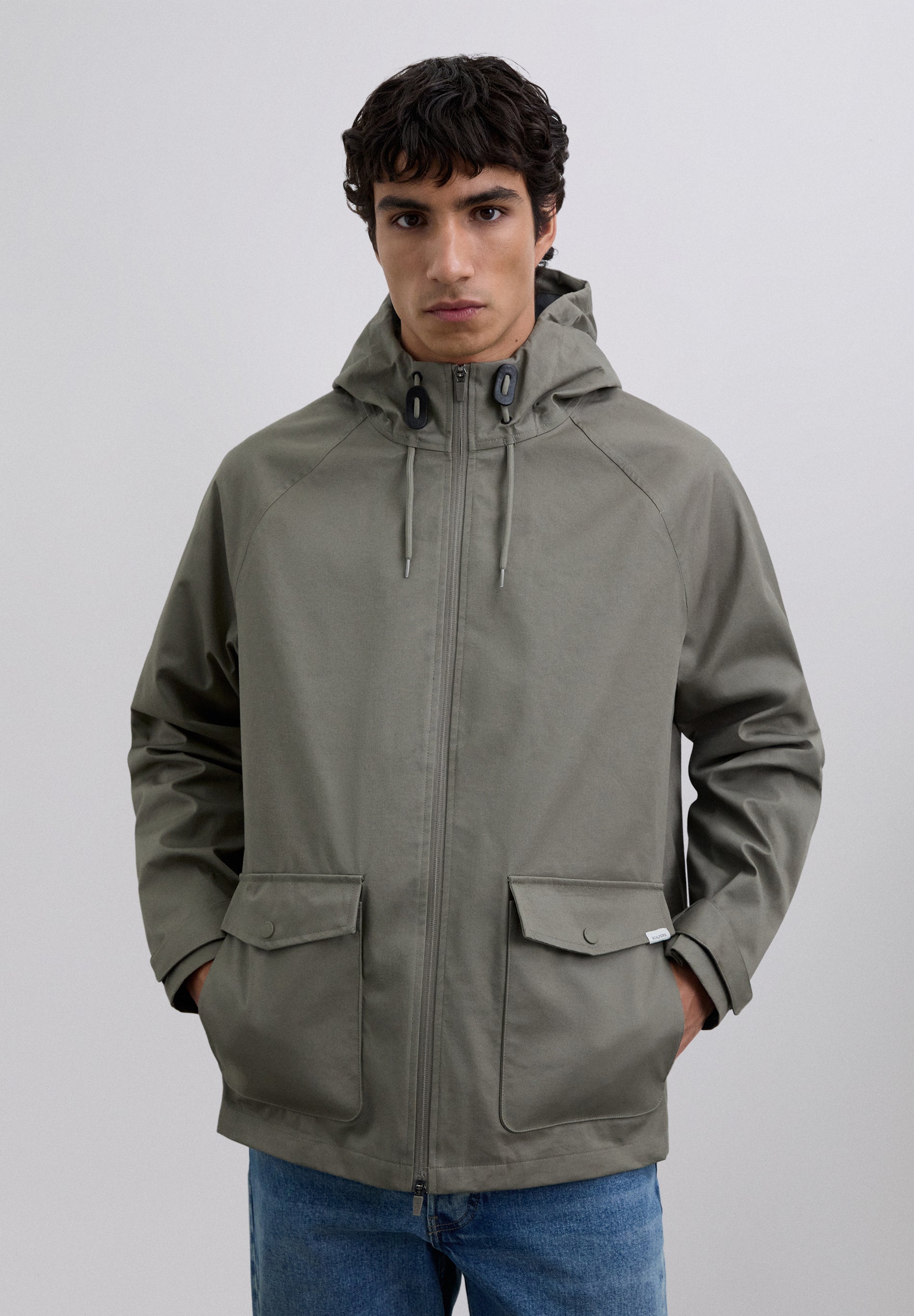 VESTE IMPERMÉABLE LOGO