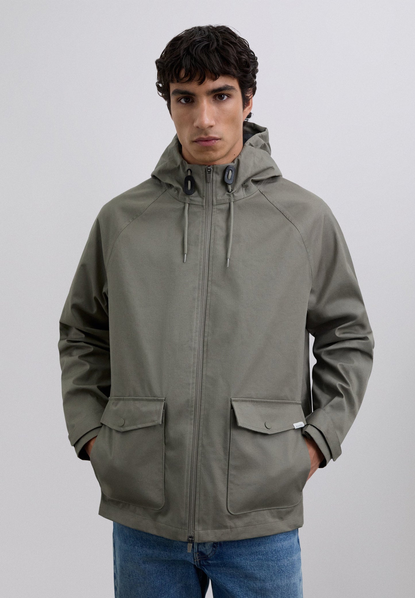 VESTE IMPERMÉABLE LOGO