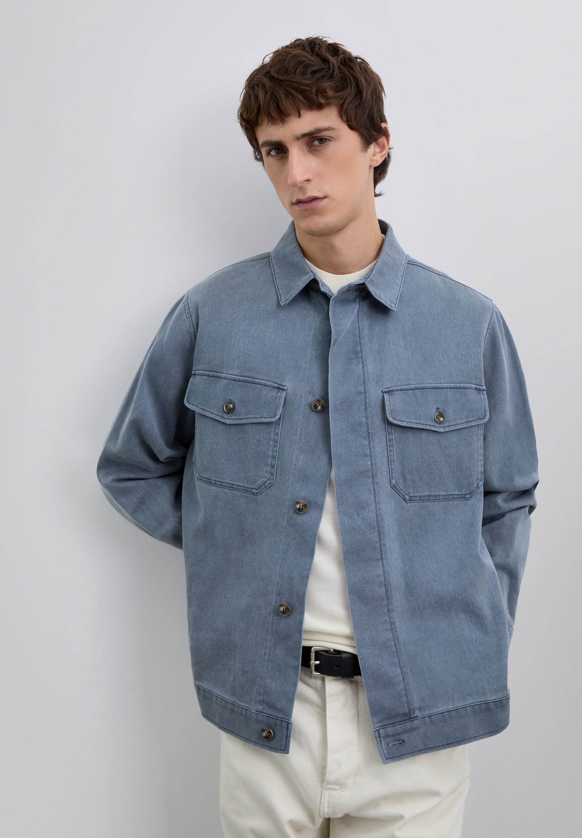 FADED EFFECT JACKET