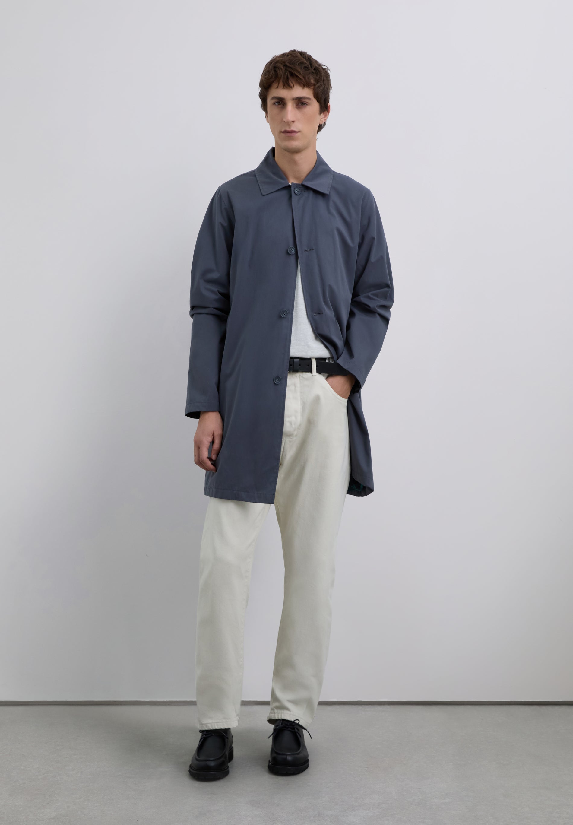 TRENCH COAT WITH SKULL