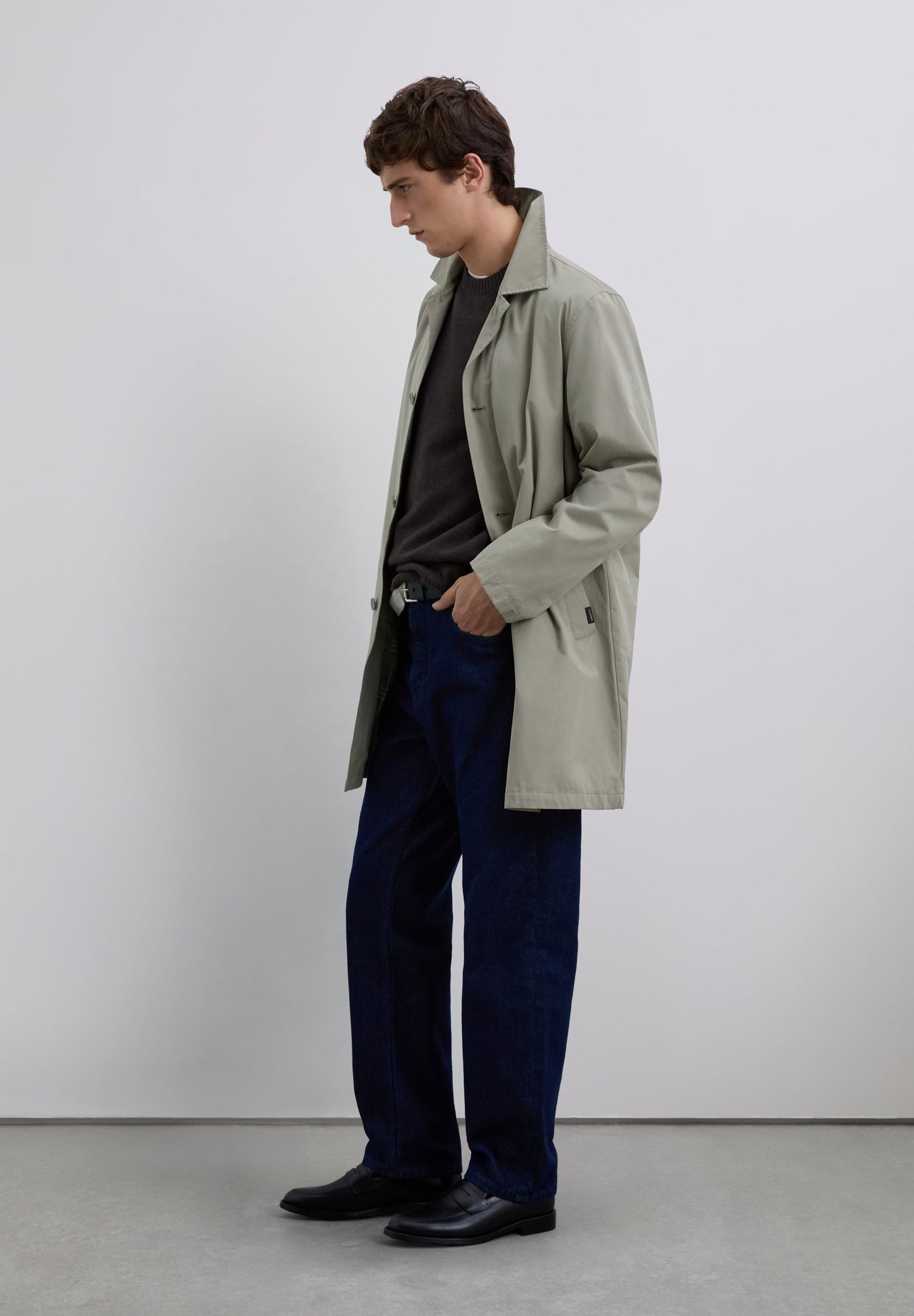 TRENCH COAT WITH SKULL