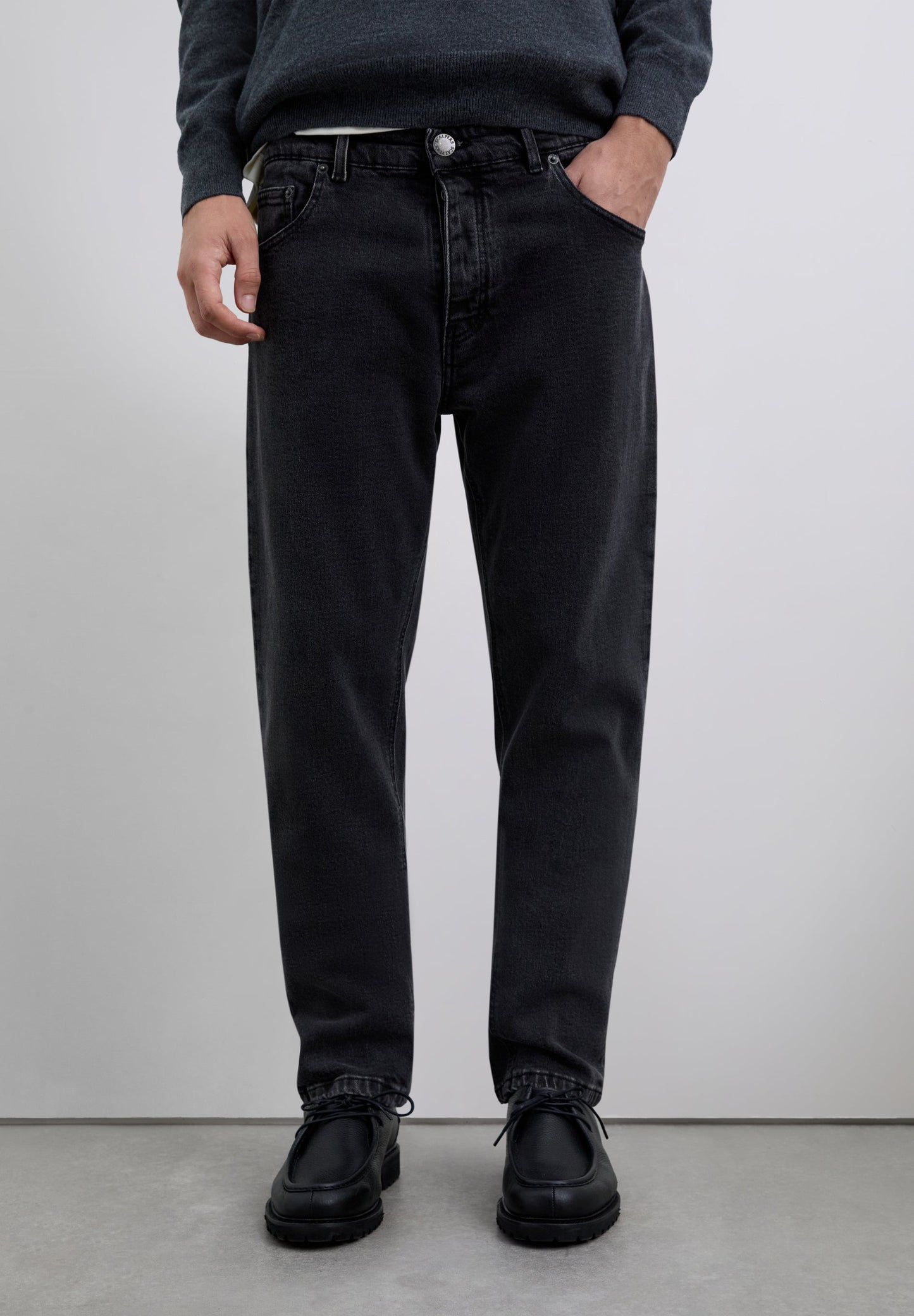 DENIM TROUSERS