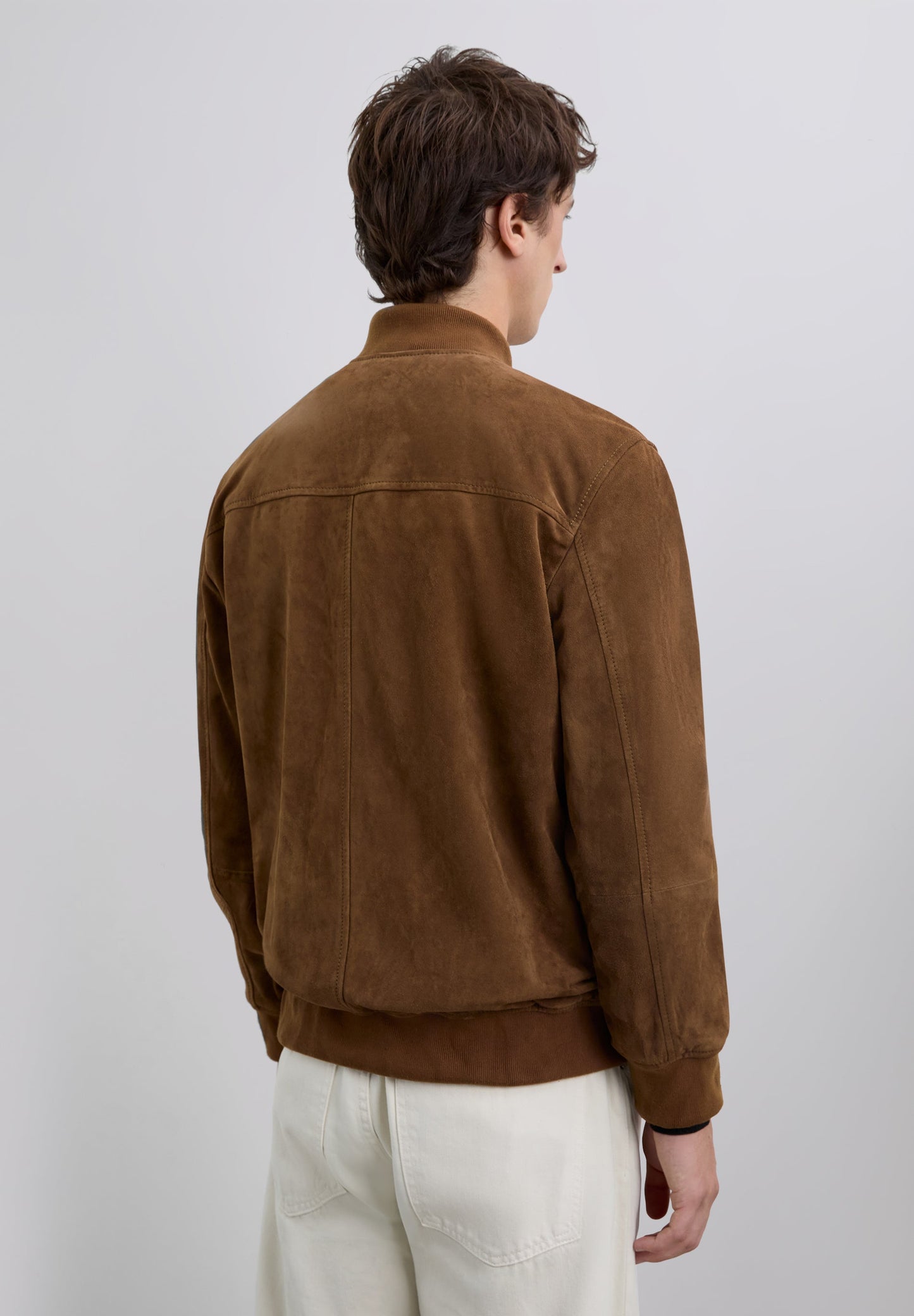 VESTE BOMBER CUIR