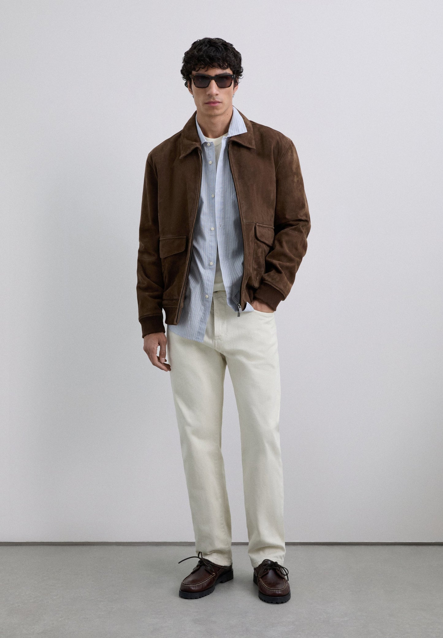 SUEDE LEATHER JACKET