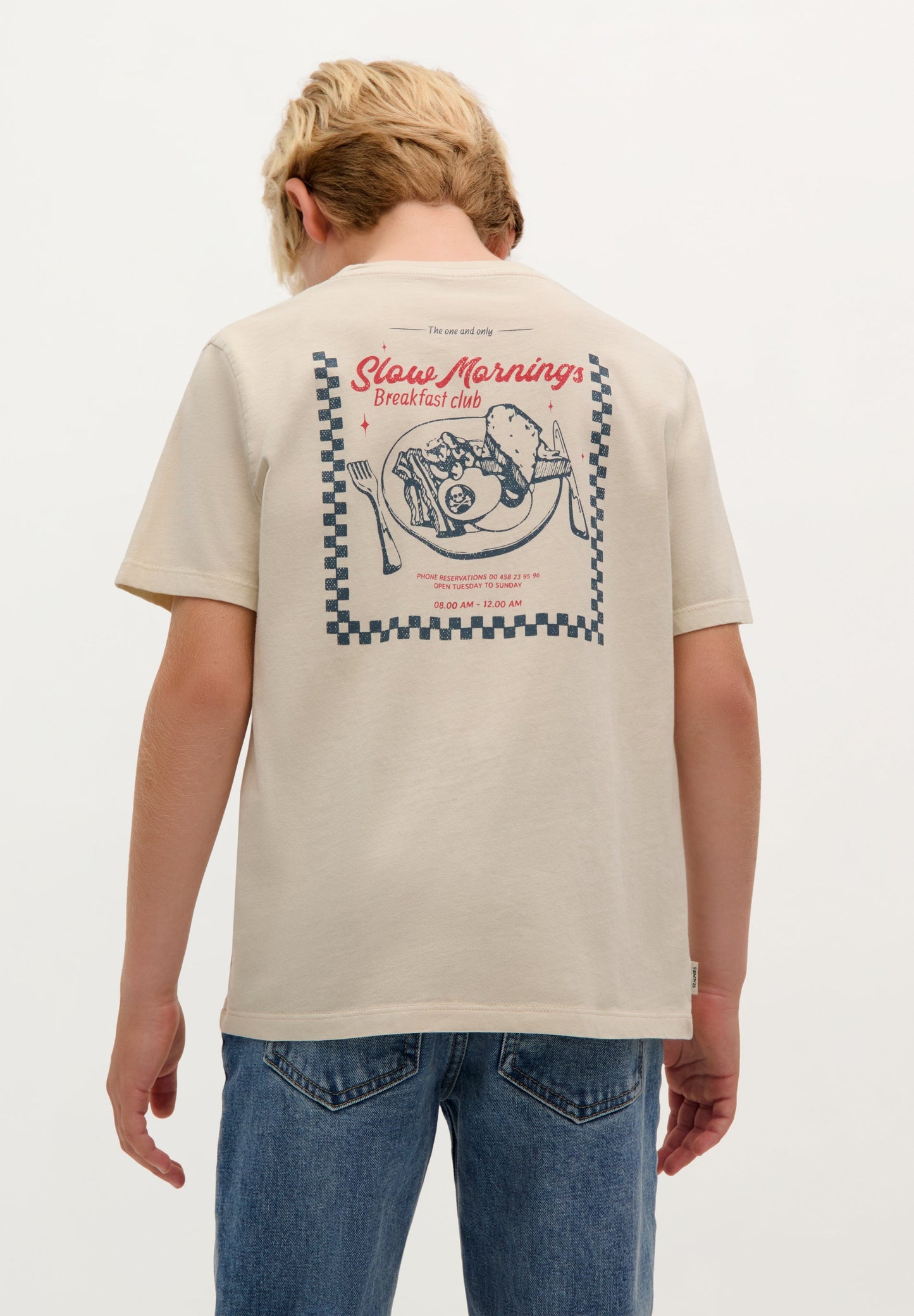 BREAKFAST PRINT T-SHIRT