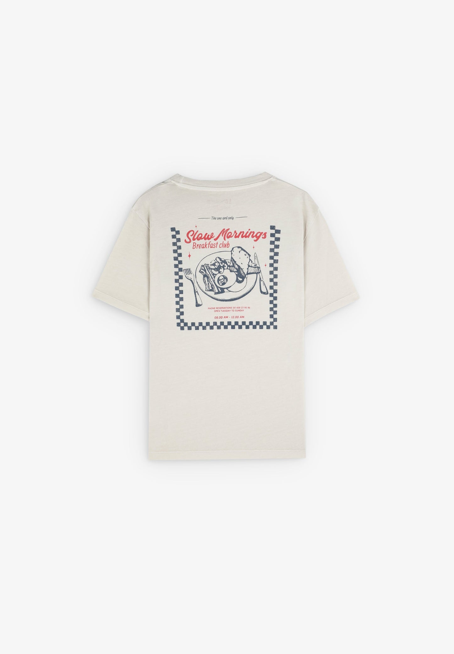 BREAKFAST PRINT T-SHIRT