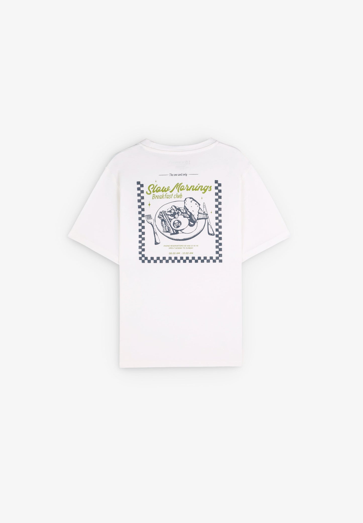 BREAKFAST PRINT T-SHIRT