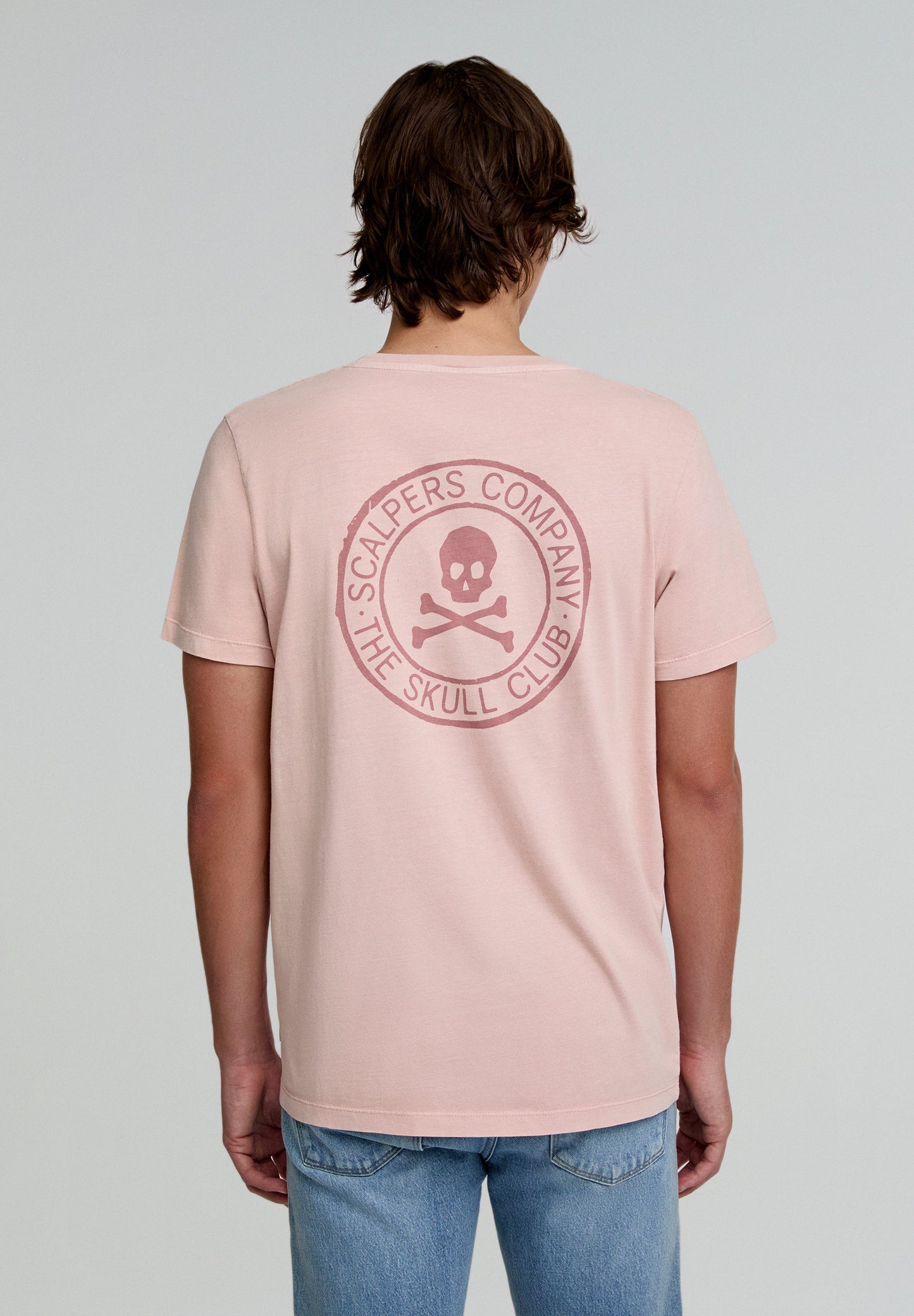 T-SHIRT WITH SKULL ON BACK