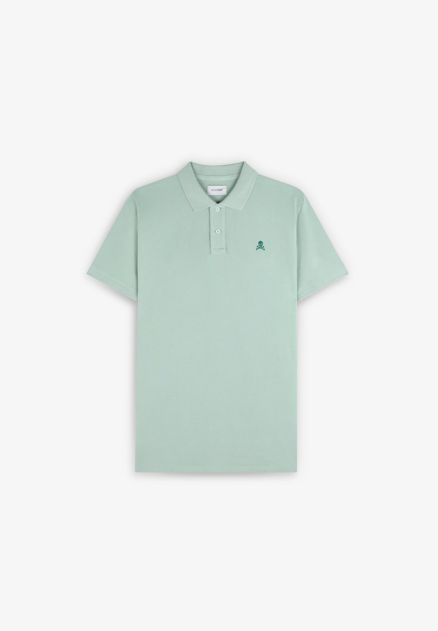 POLO SHIRT WITH CONTRAST SKULL