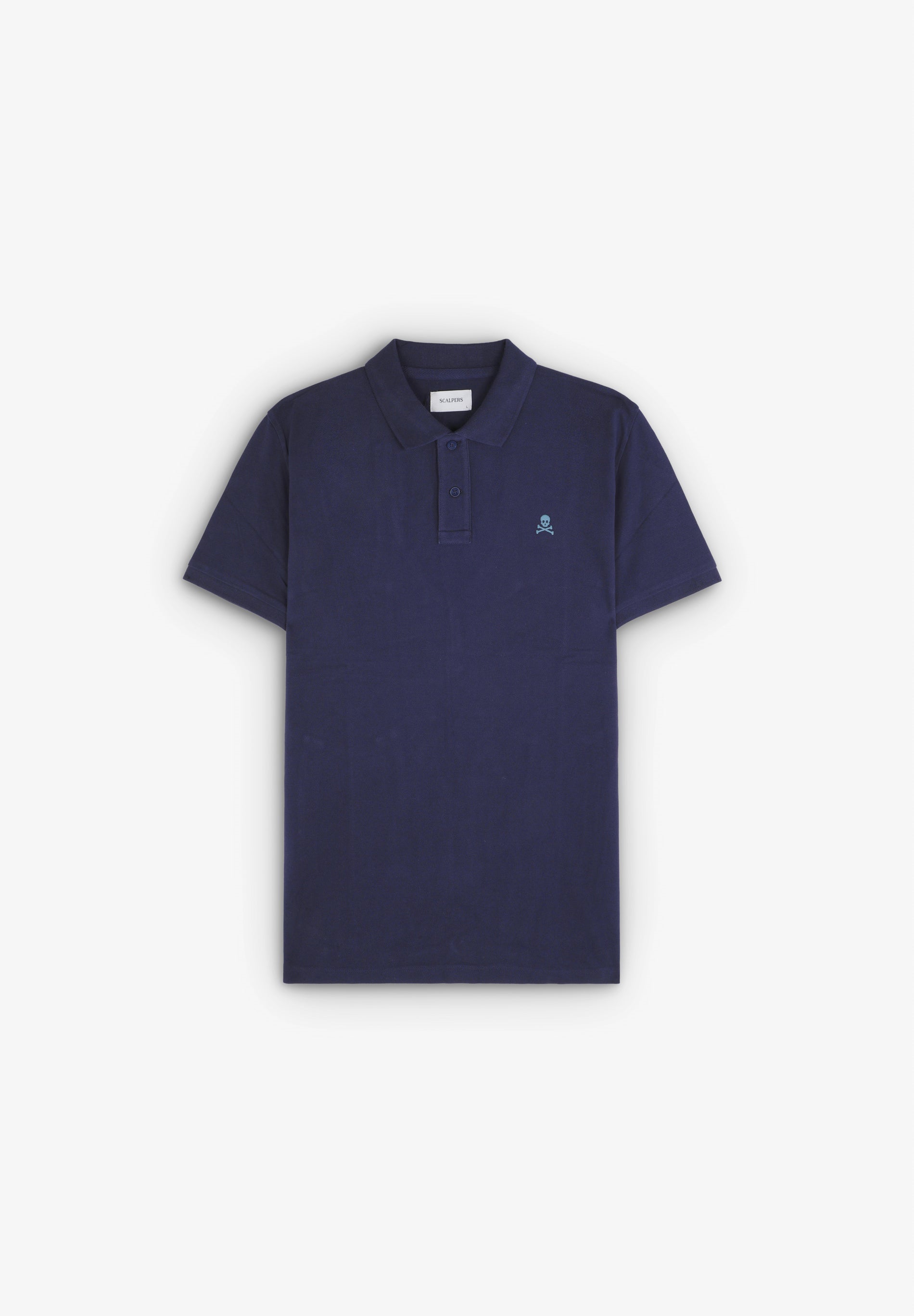 POLO SHIRT WITH CONTRAST SKULL