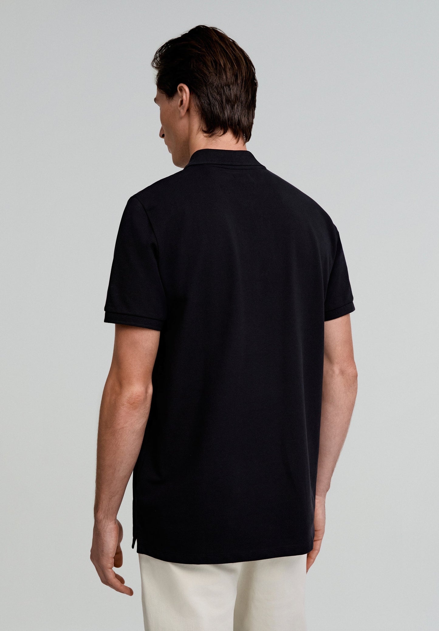 POLO SHIRT WITH CONTRAST SKULL
