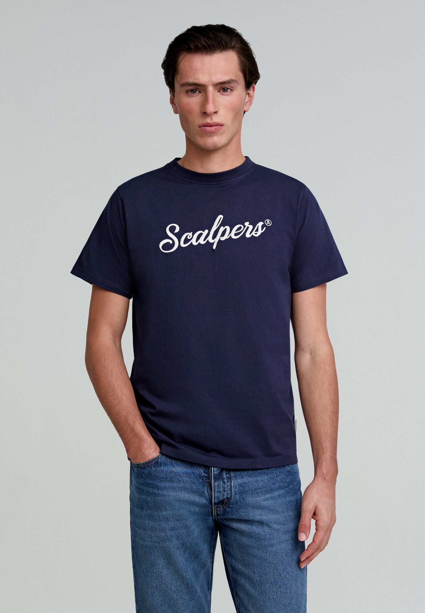 T-SHIRT WITH EMBROIDERED LOGO