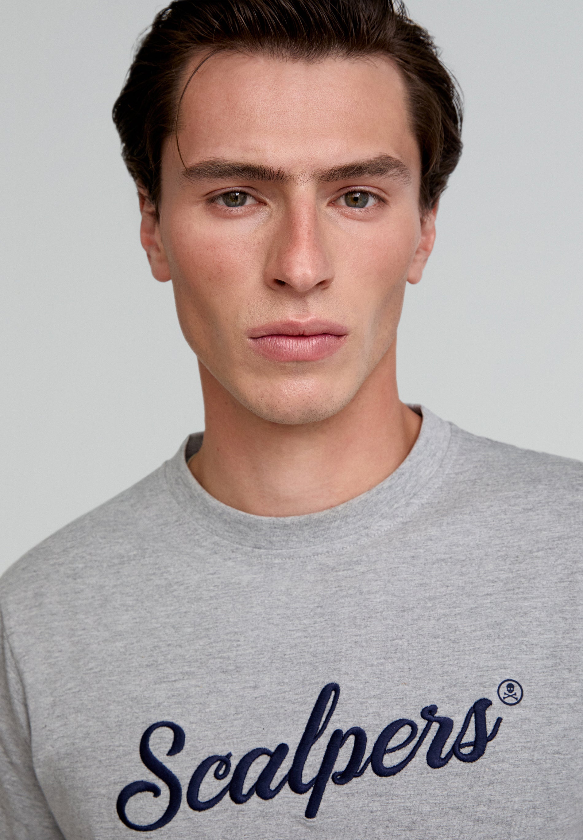 T-SHIRT WITH EMBROIDERED LOGO