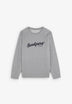 RAGLAN SLEEVE SWEATSHIRT WITH EMBROIDERED LOGO
