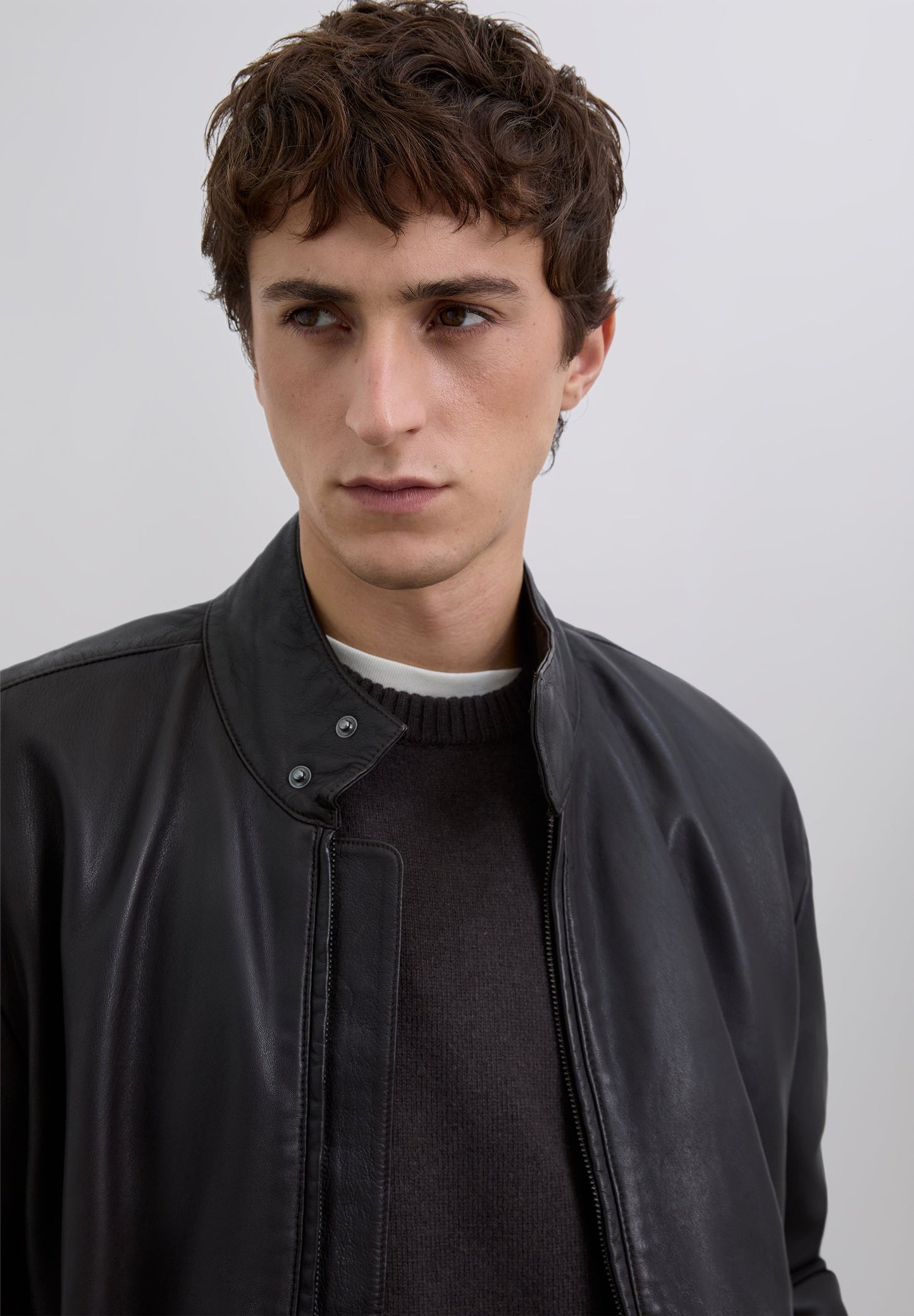 JACKE AUS 100 % LEDER