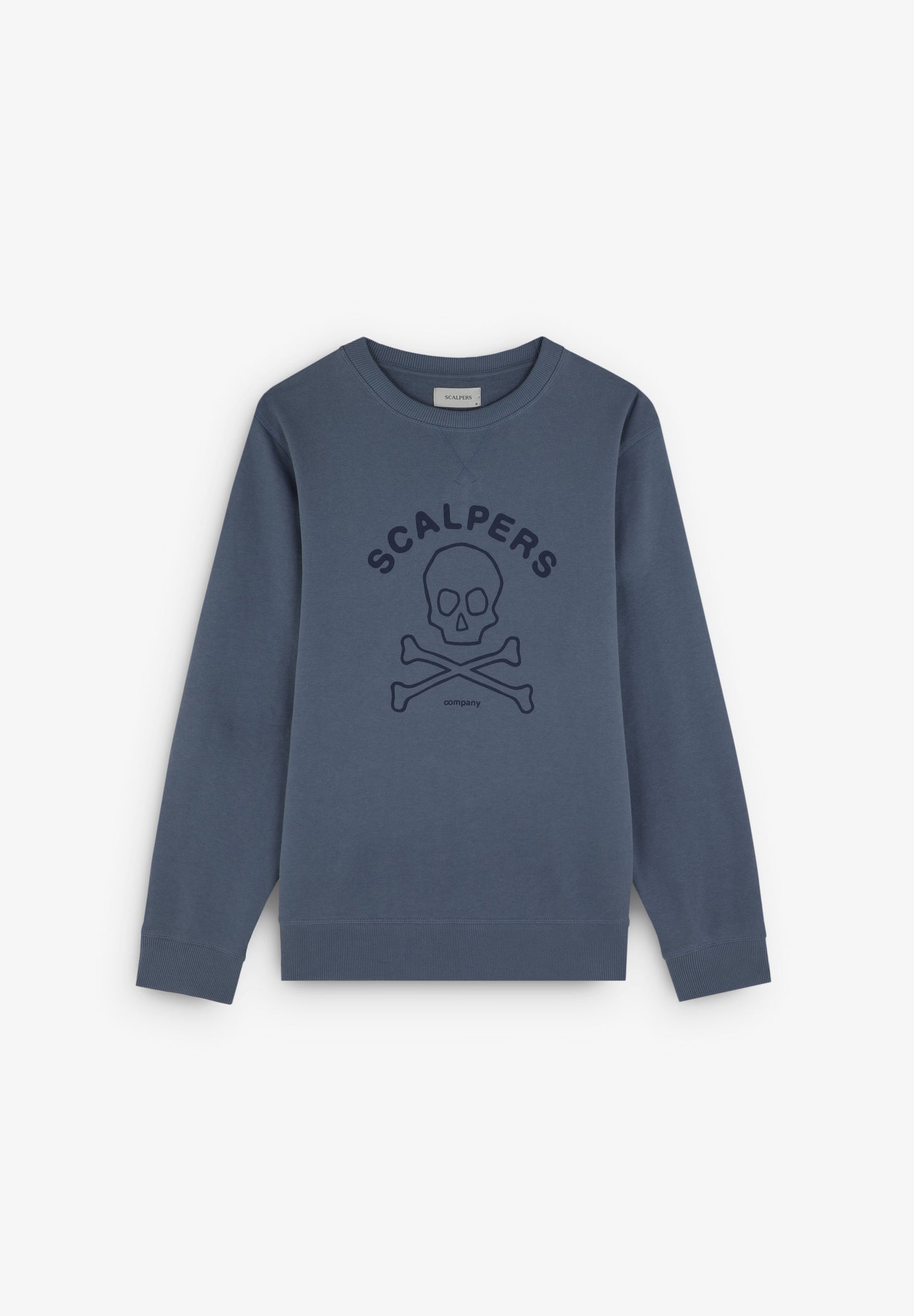 SKULL PRINT SWEATSHIRT