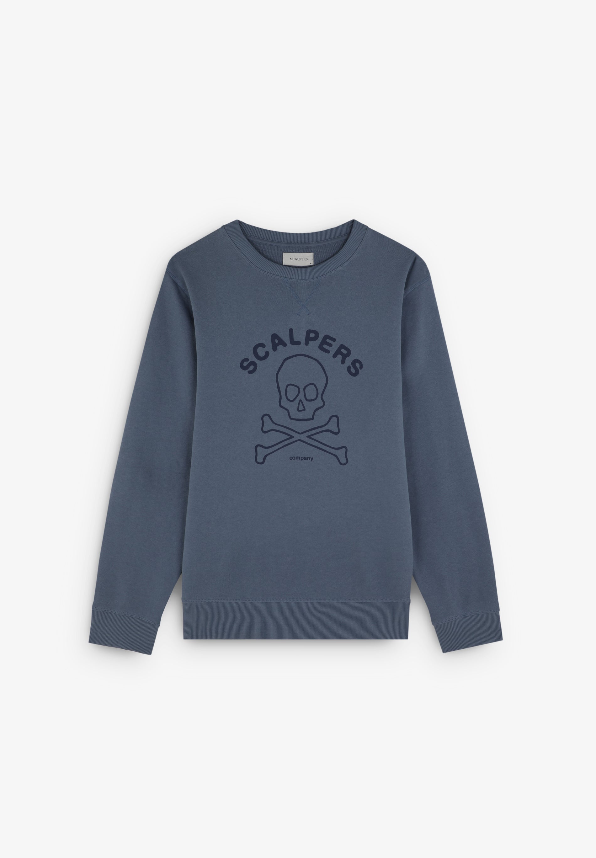 SKULL PRINT SWEATSHIRT